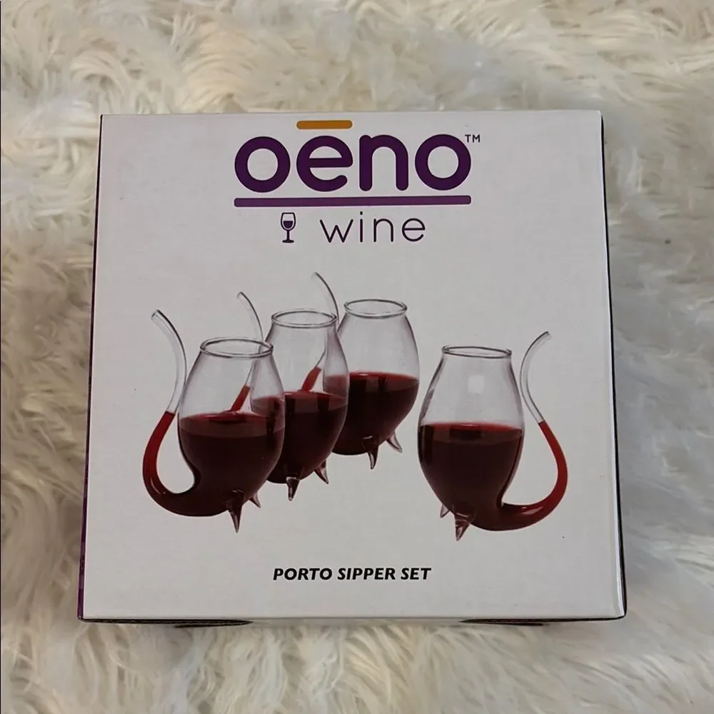 Wine Porto Sipper Set - Elegant Clear Glasses